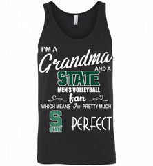 I'M A Grandma And A Michigan State Spartans Fan Tank - zezetee
