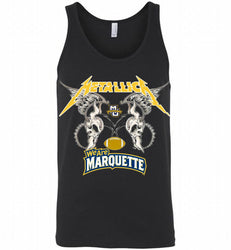 Metallica Marquette Golden Eagles Logo Tank