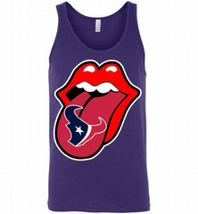 Houston Texans  x The Rolling Stones Logo Tank - zezetee