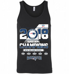 2018 SUPER BOWL CHAMPIONS NEW ENGLAND PATRIOTS Tank
