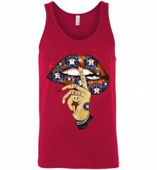 MLB Houston astros Lip Shut The Fuck Up Tank - zezetee