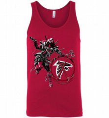 Deadpool Assassin Atlanta Falcons Fan Tank - zezetee