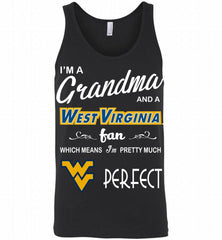 I'M A Grandma And A West Virginia Mountaineers Fan Tank - zezetee