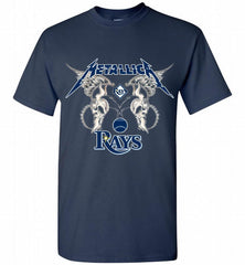 Metallica Tampa Bay Rays Logo Shirt - zezetee