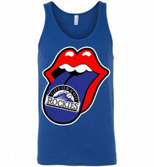 Colorado Rockies  x The Rolling Stones Logo Tank - zezetee