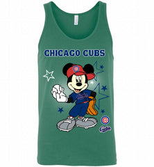 Chicago Cubs Mickey Mouse Disney Super Star Tank - zezetee