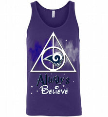 Los Angeles Rams Always Believe Harry Potter Tank - zezetee