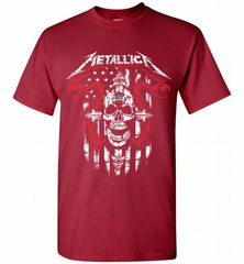 Metallica Snake Skull Chicago Bulls Logo Shirt - zezetee
