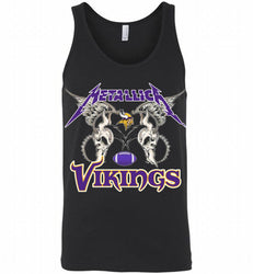 Metallica Minnesota Vikings Logo Tank