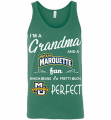 I'M A Grandma And A Marquette Golden Eagles Fan Tank - zezetee