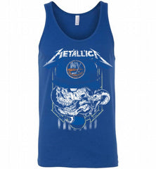Metallica Skull Snake New York Islanders Tank - zezetee