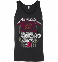 Metallica Skull Snake Cleveland Cavaliers Tank - zezetee