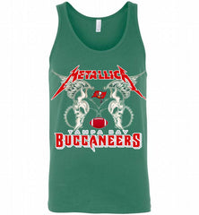 Metallica Tampa Bay Buccaneers Logo Tank - zezetee