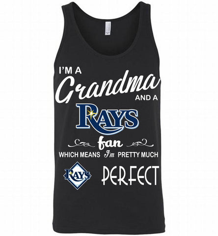 I'M A Grandma And A Tampa Bay Rays Fans Gift Tank - zezetee