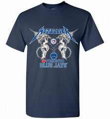 Metallica Toronto Blue Jays Logo Shirt - zezetee