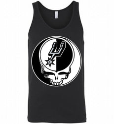 San Antonio Spurs Grateful Dead Logo Band Tank