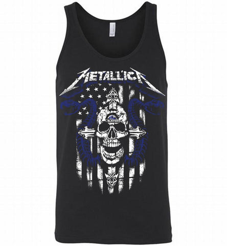 Metallica Colorado Rockies Logo Tank - zezetee