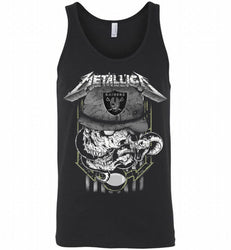 Metallica Skull Snake Oakland Raiders Tank