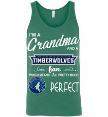 I'M A Grandma And A MinnesotaTimberwolves Fans Perfect Tank - zezetee
