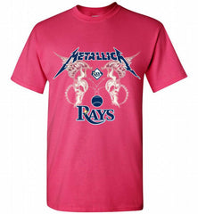 Metallica Tampa Bay Rays Logo Shirt - zezetee