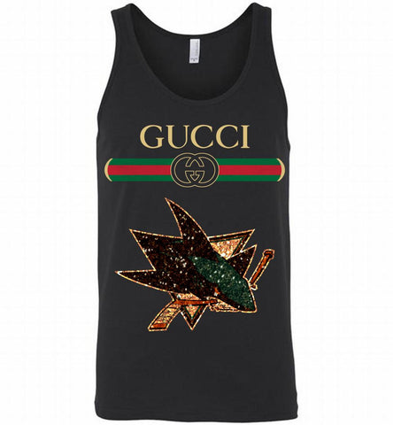 Gucci San Jose Sharks Logo Tank - zezetee
