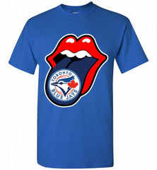 Toronto Blue Jays  x The Rolling Stones Logo Shirt - zezetee