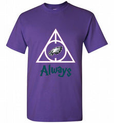 PHILADELPHIA EAGLES DEATHLY HALLOWS ALWAYS GIFT Shirt - zezetee