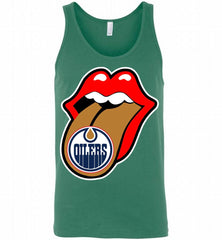 Edmonton Oilers x The Rolling Stones Logo Tank - zezetee