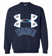 Under Armour Oklahoma City Thunder Crewneck Sweatshirt - zezetee