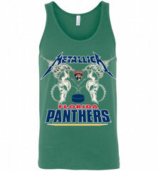 Metallica Florida Panthers Logo Tank - zezetee