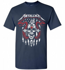 Metallica Snake Skull Chicago Bulls Logo Shirt - zezetee