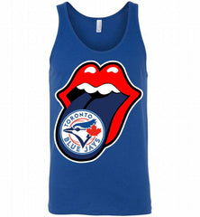 Toronto Blue Jays  x The Rolling Stones Logo Tank - zezetee