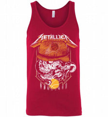Metallica Skull Snake Phoenix Sun Tank - zezetee