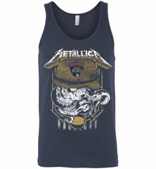 Metallica Skull Snake Florida Panthers Tank - zezetee