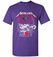 Metallica Skull Snake Toronto Raptors Shirt - zezetee