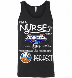 I'M A Nurse And A New York Islanders Fans Gift Tank