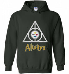 Pittsburgh Steelers deathly Hallows always trending gift Hoodie - zezetee