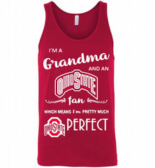 I’m A Grandma And A Ohio State Buckeyes Fan Which Means Trending Gift Tank - zezetee