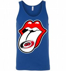 Carolina Hurricanes  x The Rolling Stones Logo Tank - zezetee