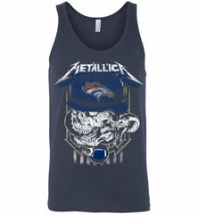 Metallica Skull Snake Denver Broncos Tank - zezetee