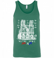 notre dame fire department shirt Tank - zezetee