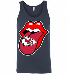 Kansas City Chiefs  x The Rolling Stones Logo Tank - zezetee