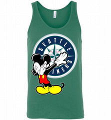 Disney Mickey Mouse Dabbing Seattle Mariners Tank - zezetee