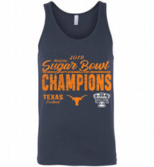 2019 ALLSTATE SUGAR BOWL CHAMPIONS TEXAS FOOTBALL Tank - zezetee