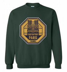 Pray For Paris Notre Dame Cathedral Fire 2019 Unisex Softstyle T-Shirt with Tear Away Label Notre-dame de Paris Crewneck Sweatshirt - zezetee