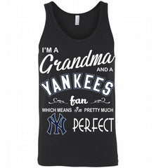 I'M A Grandma And A New York Yankees Fans Gift Tank - zezetee