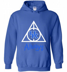 KENTUCKY WILDCATS DEATHLY HALLOWS ALWAYS GIFT Hoodie - zezetee