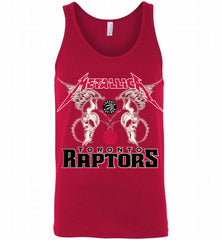 Metallica Toronto Raptors Logo Tank - zezetee