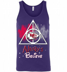 Kansas City Chiefs Always Believe Harry Potter Tank - zezetee