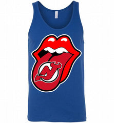 New Jersey Devils  x The Rolling Stones Logo Tank - zezetee